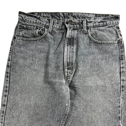 Vintage 90s Levi’s 505 XX black denim jeans (35x31)