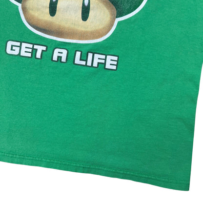 Vintage 2006 Nintendo Mario Bros mushroom tee (L)