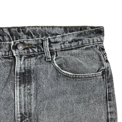 Vintage 90s Levi’s 505 XX black denim jeans (35x31)