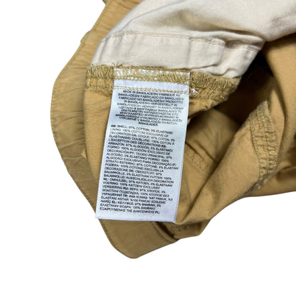 Y2K The North Face cotton tan cargo hiking shorts (M)