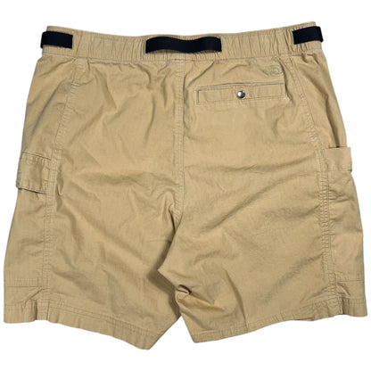 Y2K The North Face cotton tan cargo hiking shorts (M)