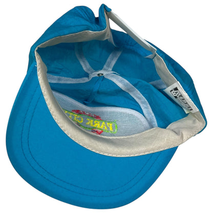 Vintage 90s Ski Park City Utah nylon SnapBack DS NWOT