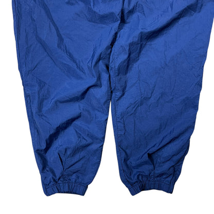 Vintage 90s Nike mini swoosh tonal navy track pants (XL)