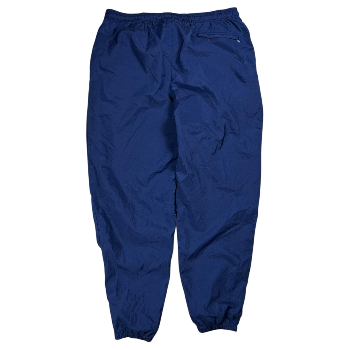 Vintage 90s Nike mini swoosh tonal navy track pants (XL)
