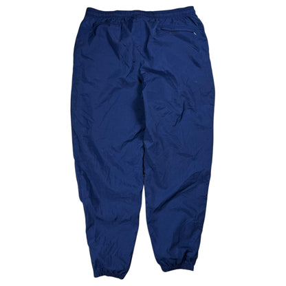Vintage 90s Nike mini swoosh tonal navy track pants (XL)