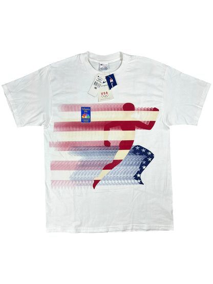 Vintage 1996 Champion Atlanta Olympics jumbo print tee (L) DS NWT