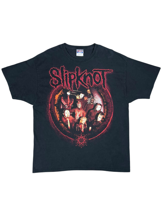 Vintage Y2K Hanes Slipknot band members tee (XL)