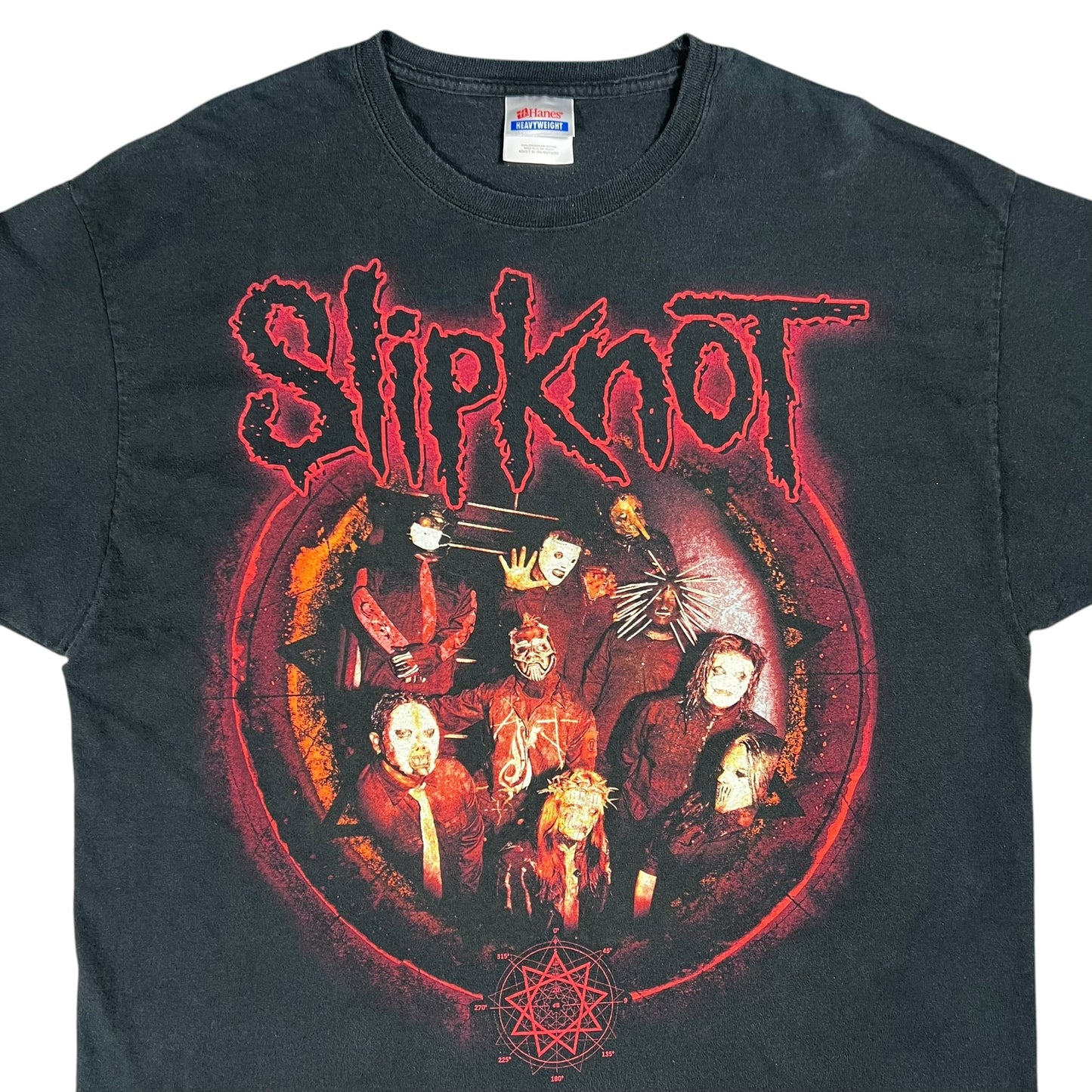 Vintage Y2K Hanes Slipknot band members tee (XL)