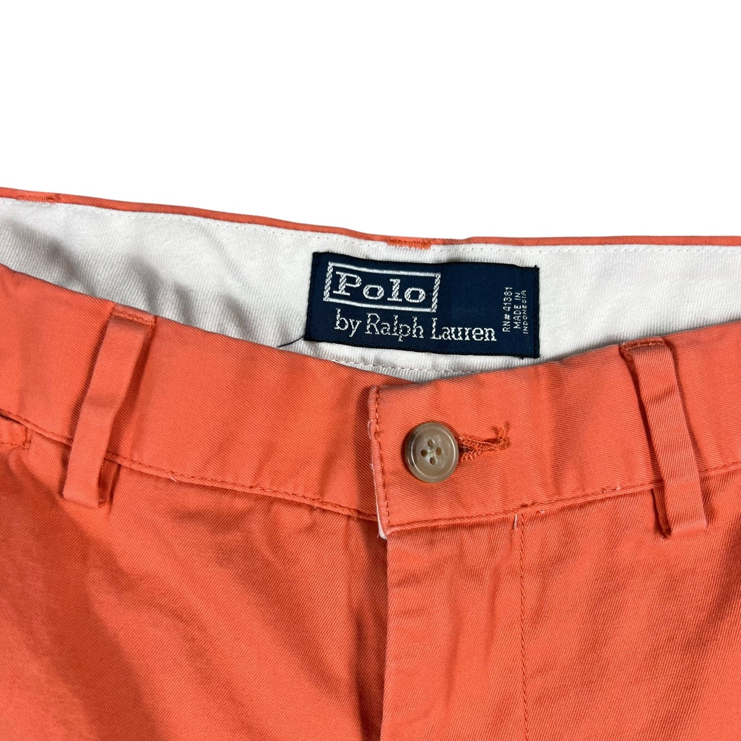 Vintage 90s Polo Ralph Lauren peach shorts (34)