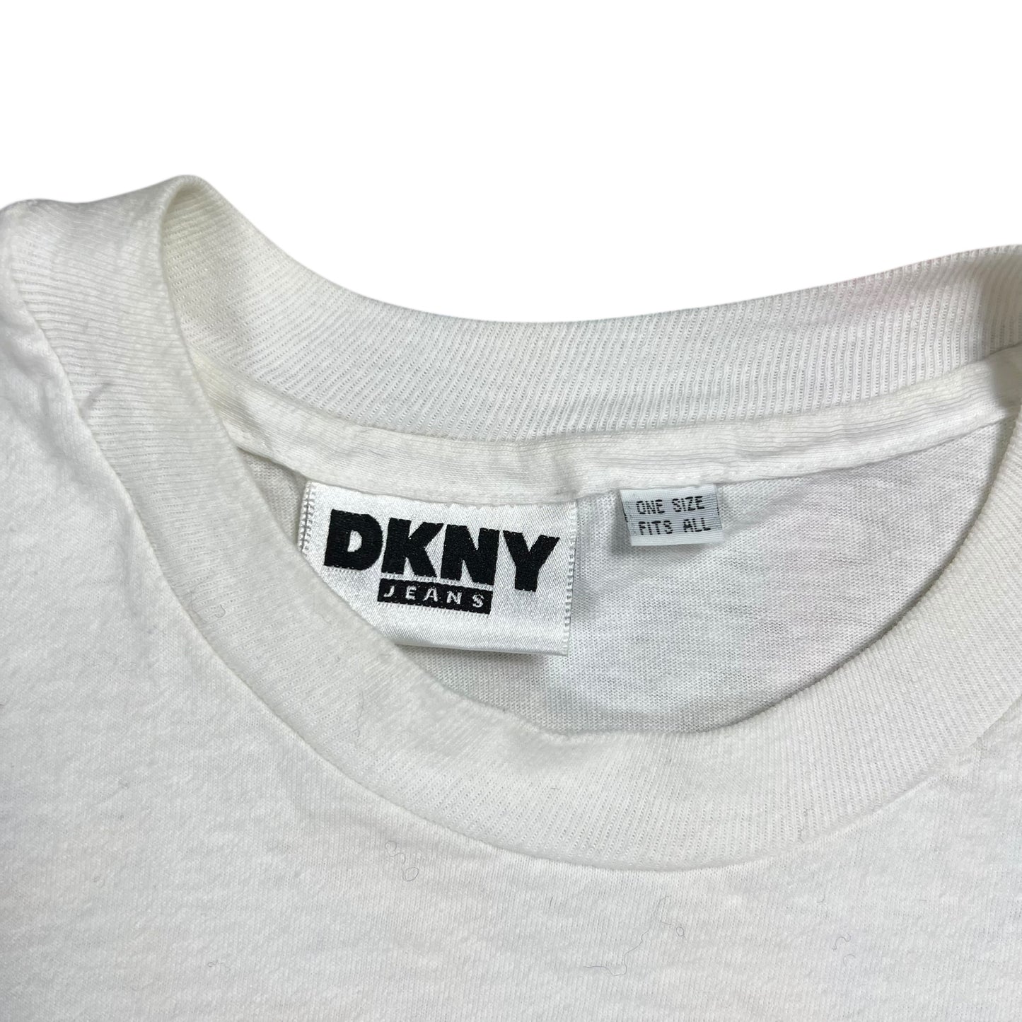 Vintage 90s DKNY fish promo tee (L)