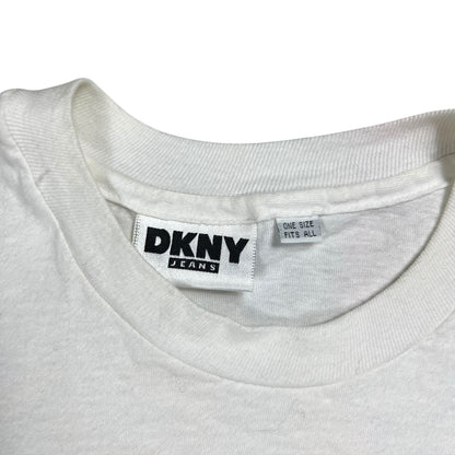 Vintage 90s DKNY fish promo tee (L)