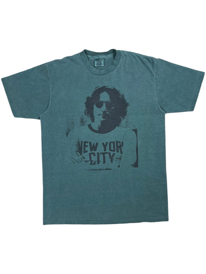 Vintage 90s John Lennon New York City faded band tee (L)