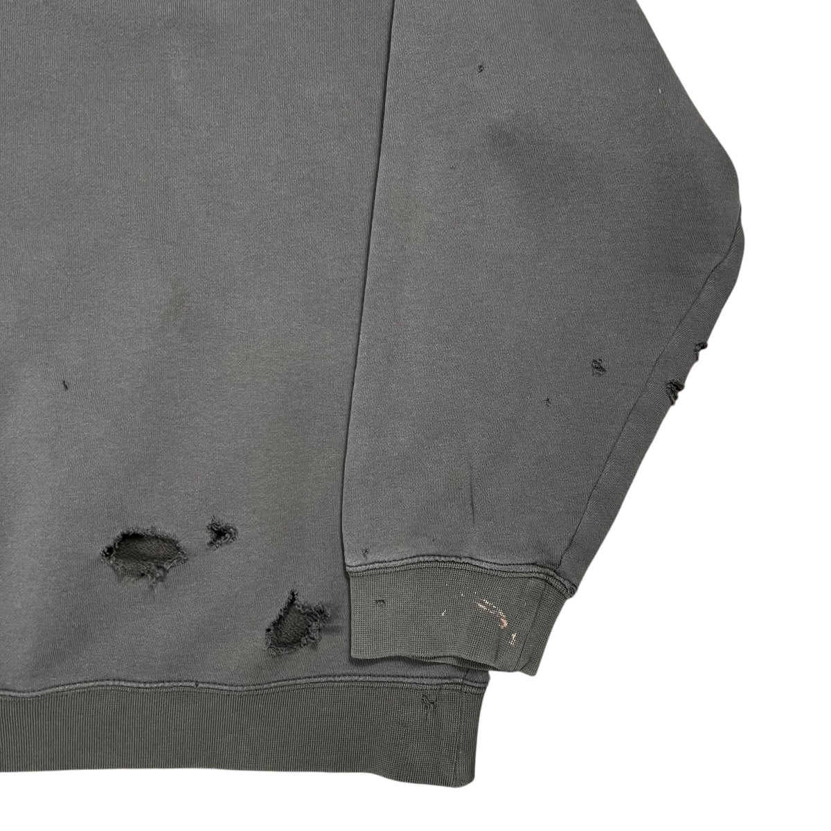 Vintage Y2K Vans off the wall faded & distressed skate hoodie (XL)