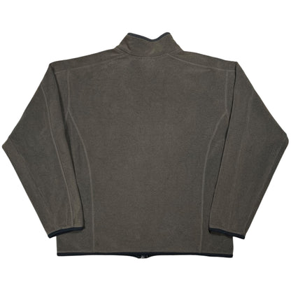 2009 Patagonia light weight brown faded zip up fleece jacket (L)