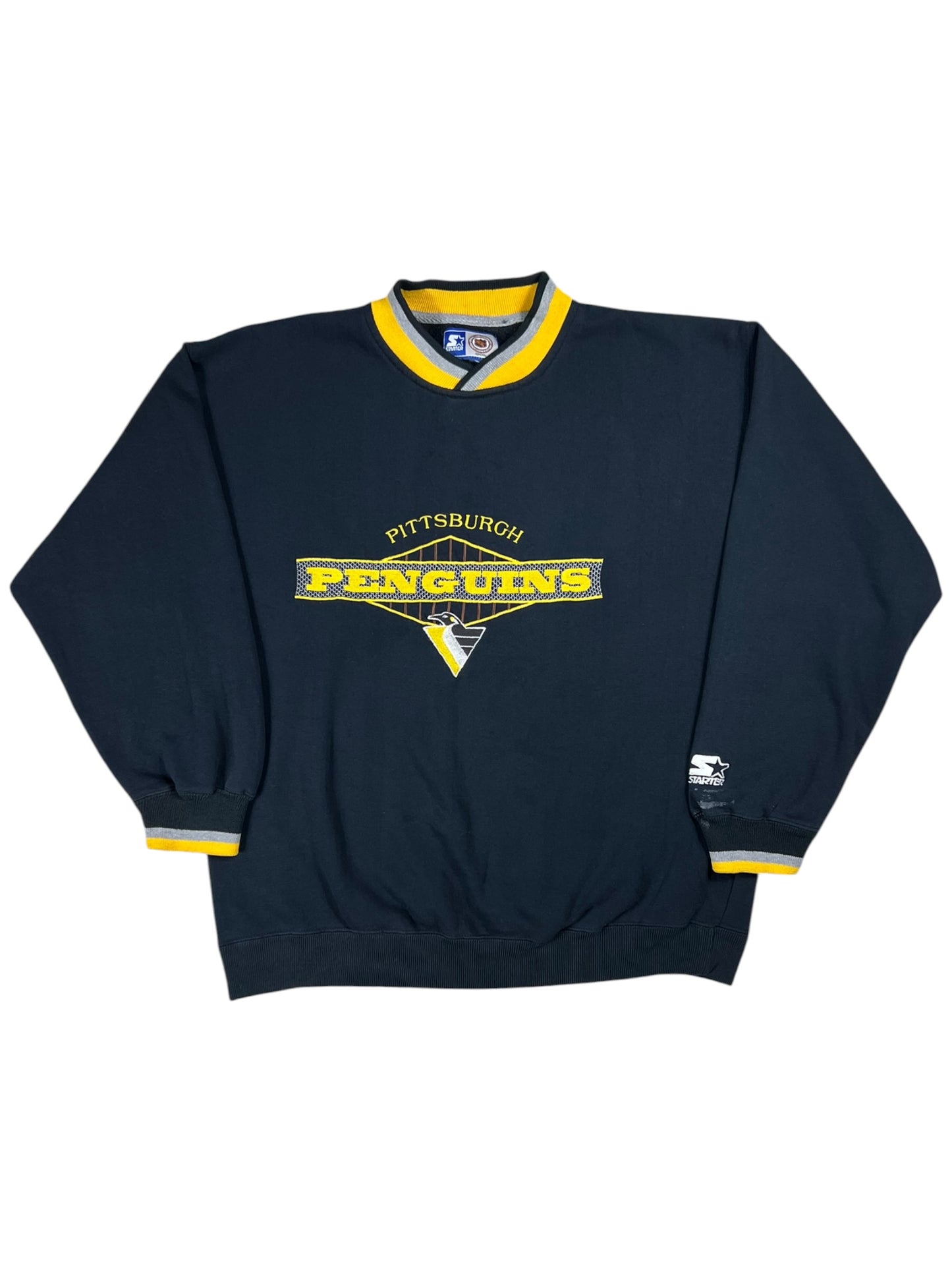 Vintage 90s Starter Pittsburgh Penguins NHL crewneck (M)