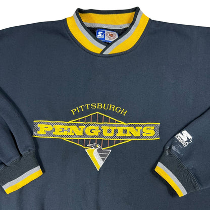 Vintage 90s Starter Pittsburgh Penguins NHL crewneck (M)
