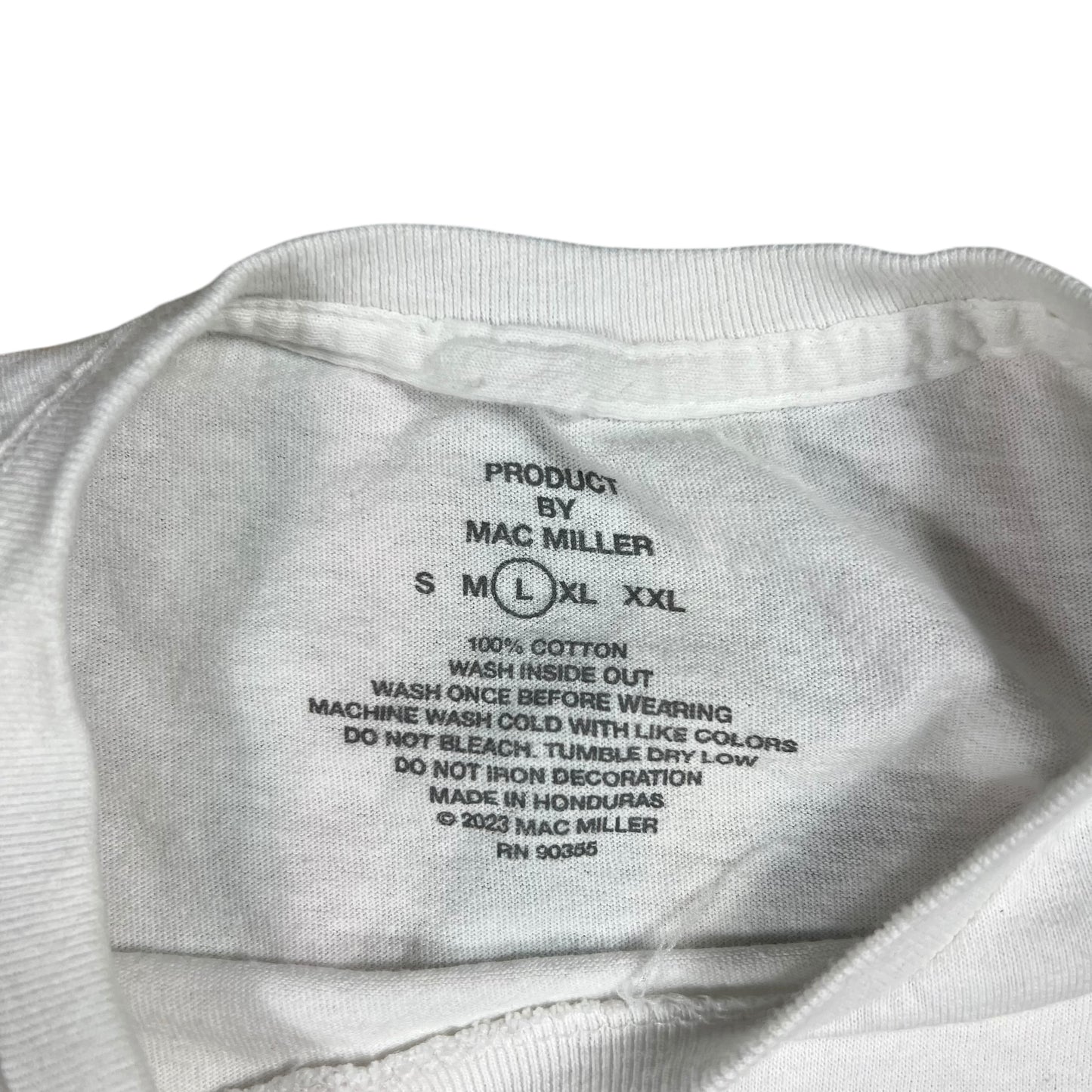 2023 Mac Miller SWIMMING album tee (L)