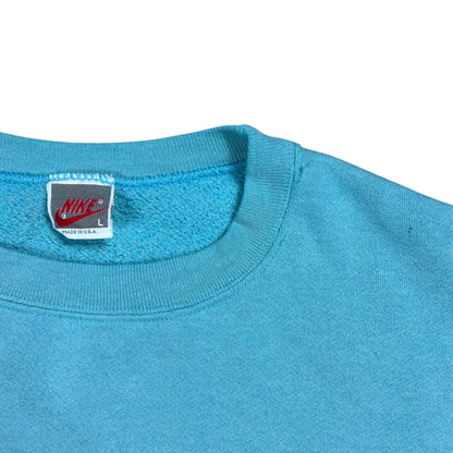 Vintage 90s Nike Swoosh ACG Air Jordan Aqua Gear faded crewneck (L)