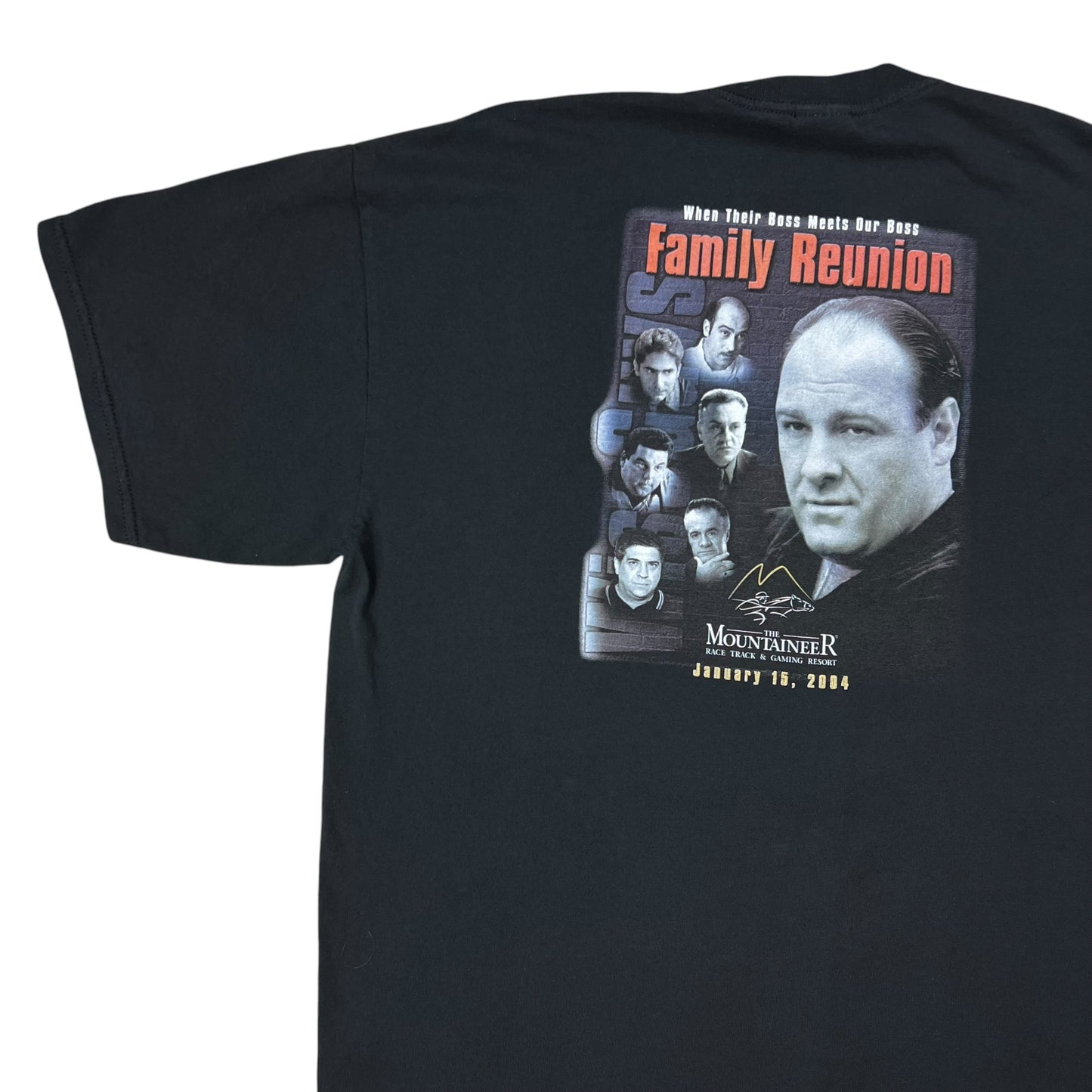 Vintage 2004 The Sopranos Family Reunion Tony Soprano tee (XL)