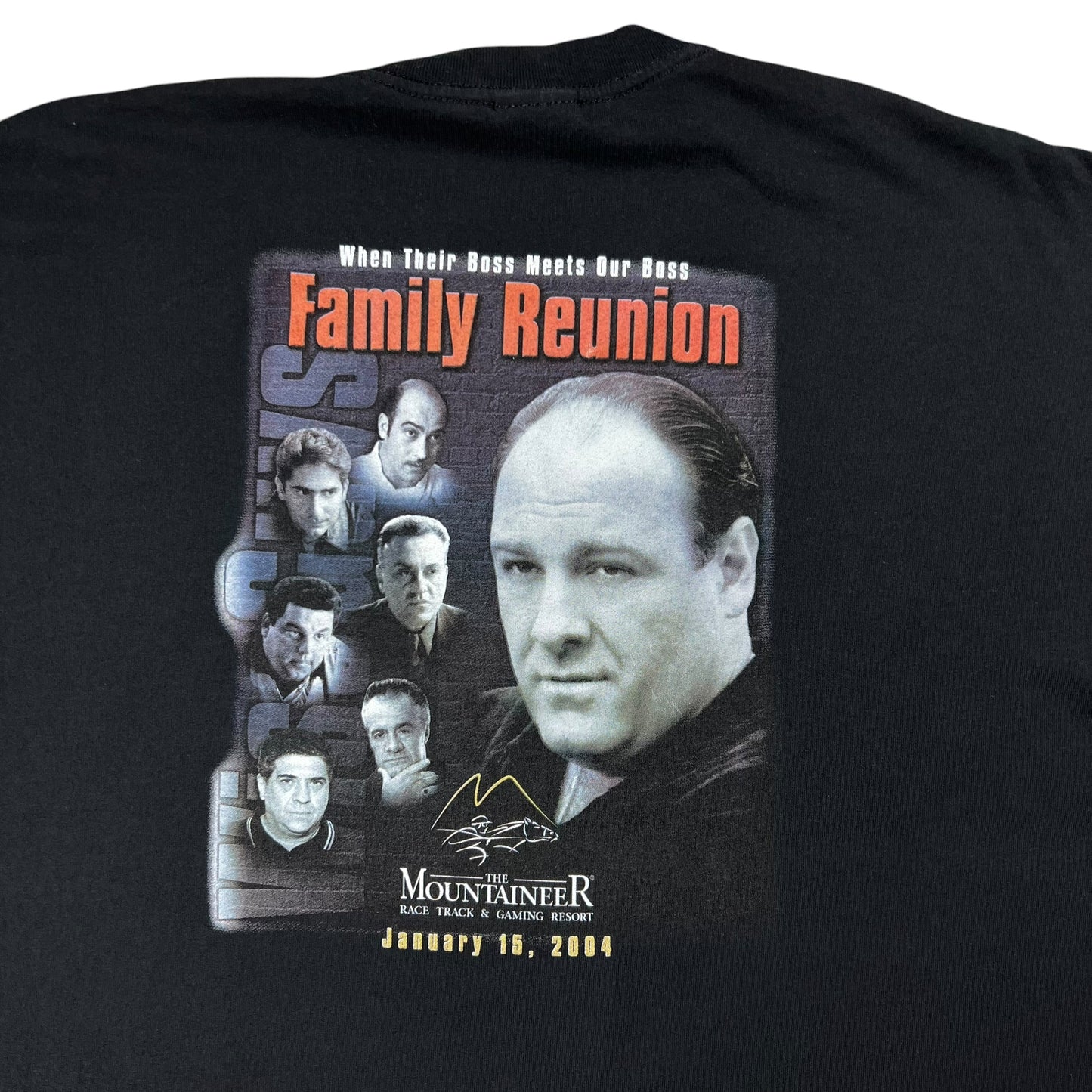 Vintage 2004 The Sopranos Family Reunion Tony Soprano tee (XL)