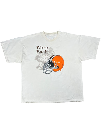 Vintage 90s Cleveland Browns “We’re Back” NFL tee (XXL)