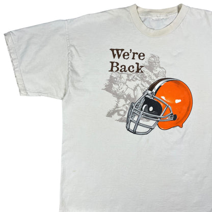 Vintage 90s Cleveland Browns “We’re Back” NFL tee (XXL)