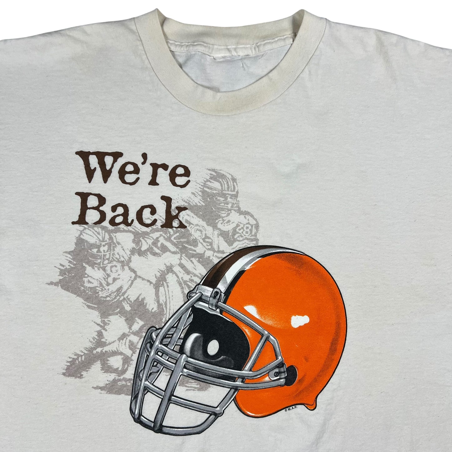Vintage 90s Cleveland Browns “We’re Back” NFL tee (XXL)