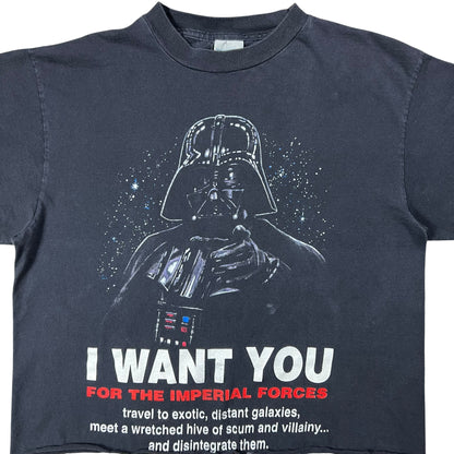 Vintage 1996 Star Wars “I Want You” Darth Vader chopped tee (M/L)