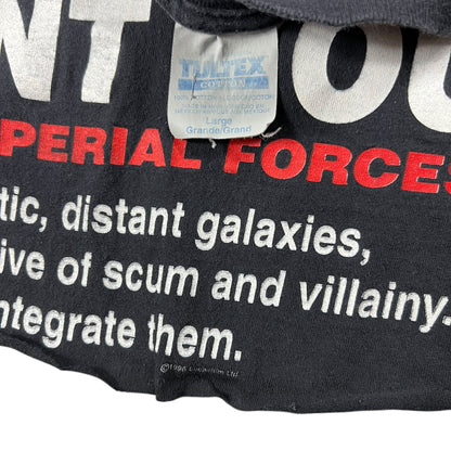 Vintage 1996 Star Wars “I Want You” Darth Vader chopped tee (M/L)
