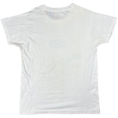 Vintage 80s Ireland Soccer “The Boys Are Back In Town” faded tee (L)