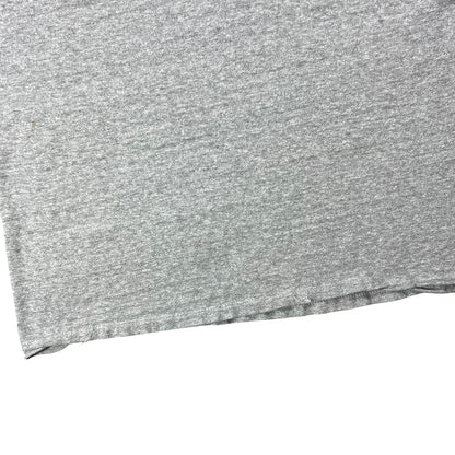 Vintage 90s Champion RIT Lacrosse faded Heather grey tee (L)