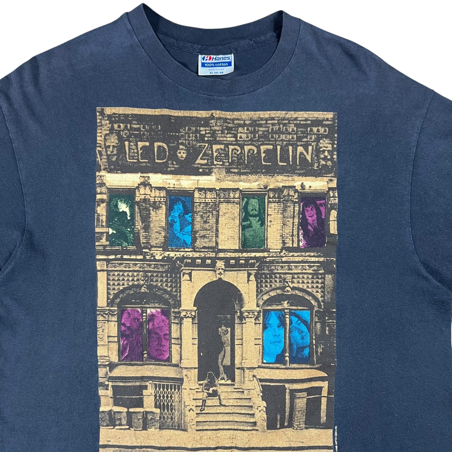 Vintage 1988 Hanes Led Zeppelin Physical Graffiti album band tee (L)