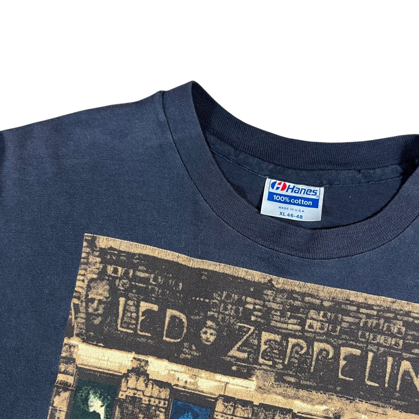Vintage 1988 Hanes Led Zeppelin Physical Graffiti album band tee (L)