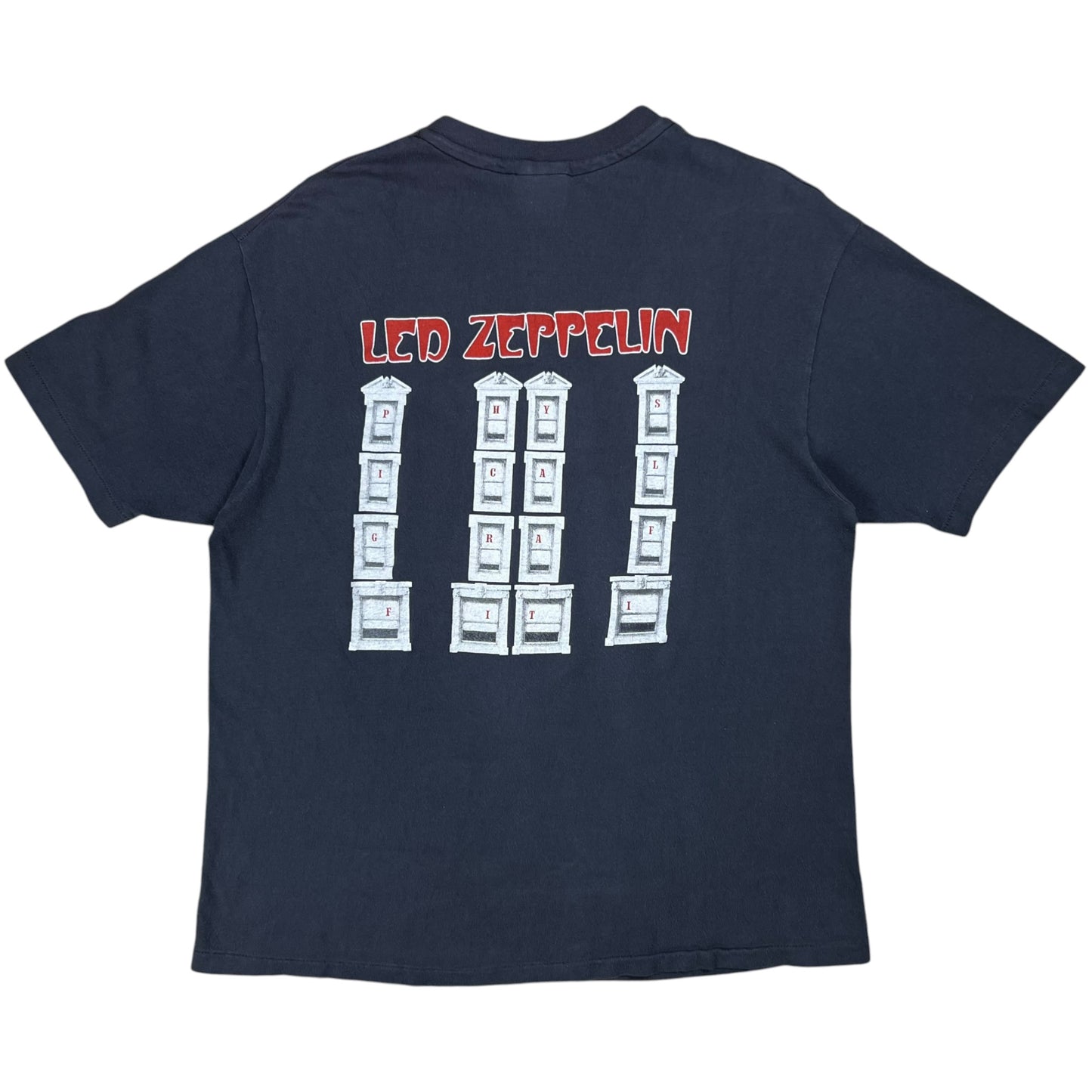 Vintage 1988 Hanes Led Zeppelin Physical Graffiti album band tee (L)