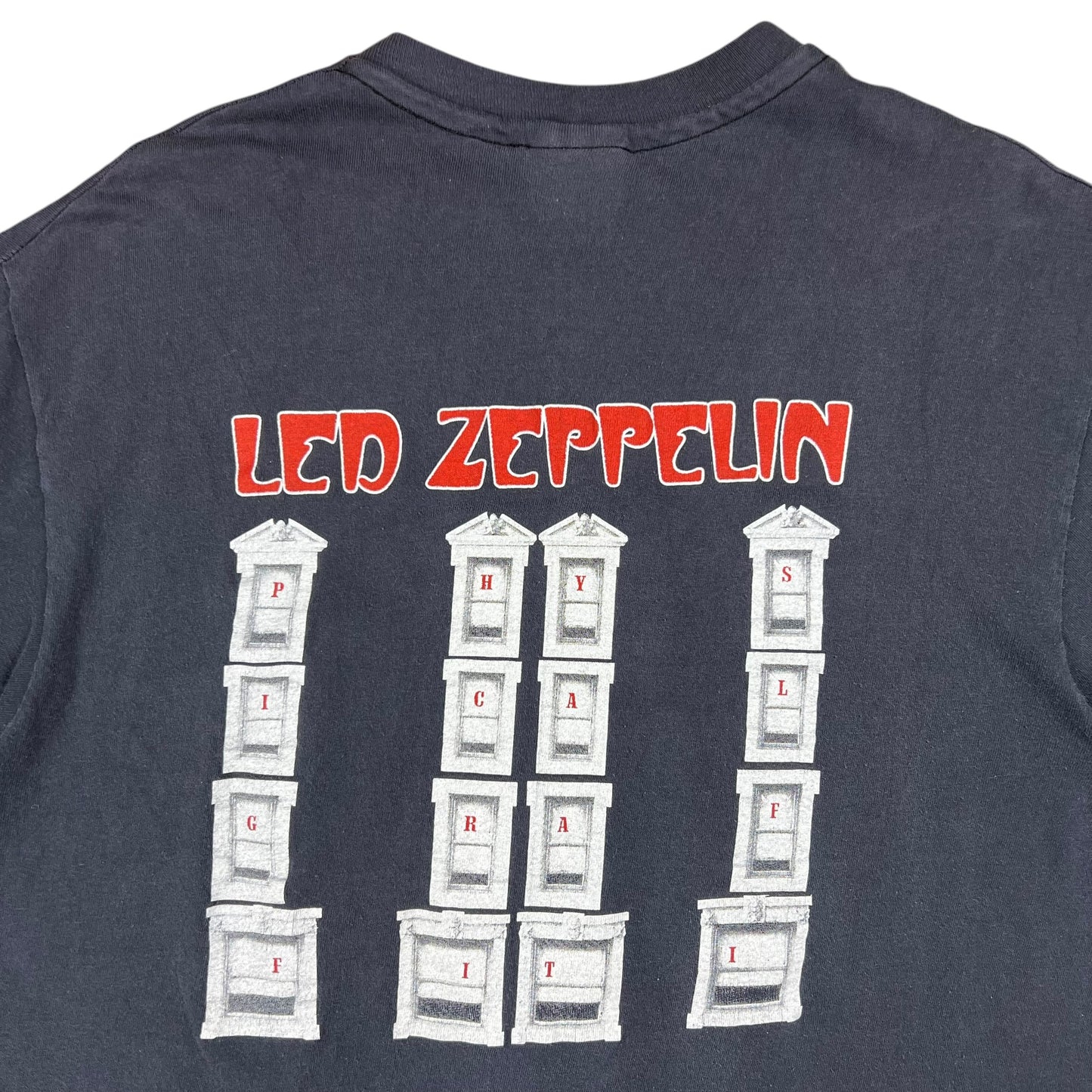 Vintage 1988 Hanes Led Zeppelin Physical Graffiti album band tee (L)