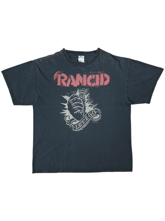 Vintage 2005 Rancid “Let’s Go” faded Operation Ivy band tee (XL)