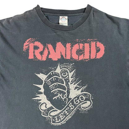 Vintage 2005 Rancid “Let’s Go” faded Operation Ivy band tee (XL)
