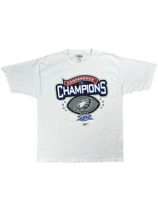 Vintage 2004 Philadelphia Eagles NFC Champions tee (L)