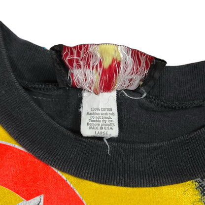 Vintage 1993 NASCAR Tide Racing Team all over print tee (L)