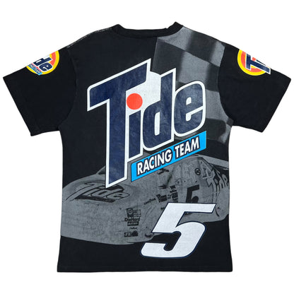 Vintage 1993 NASCAR Tide Racing Team all over print tee (L)