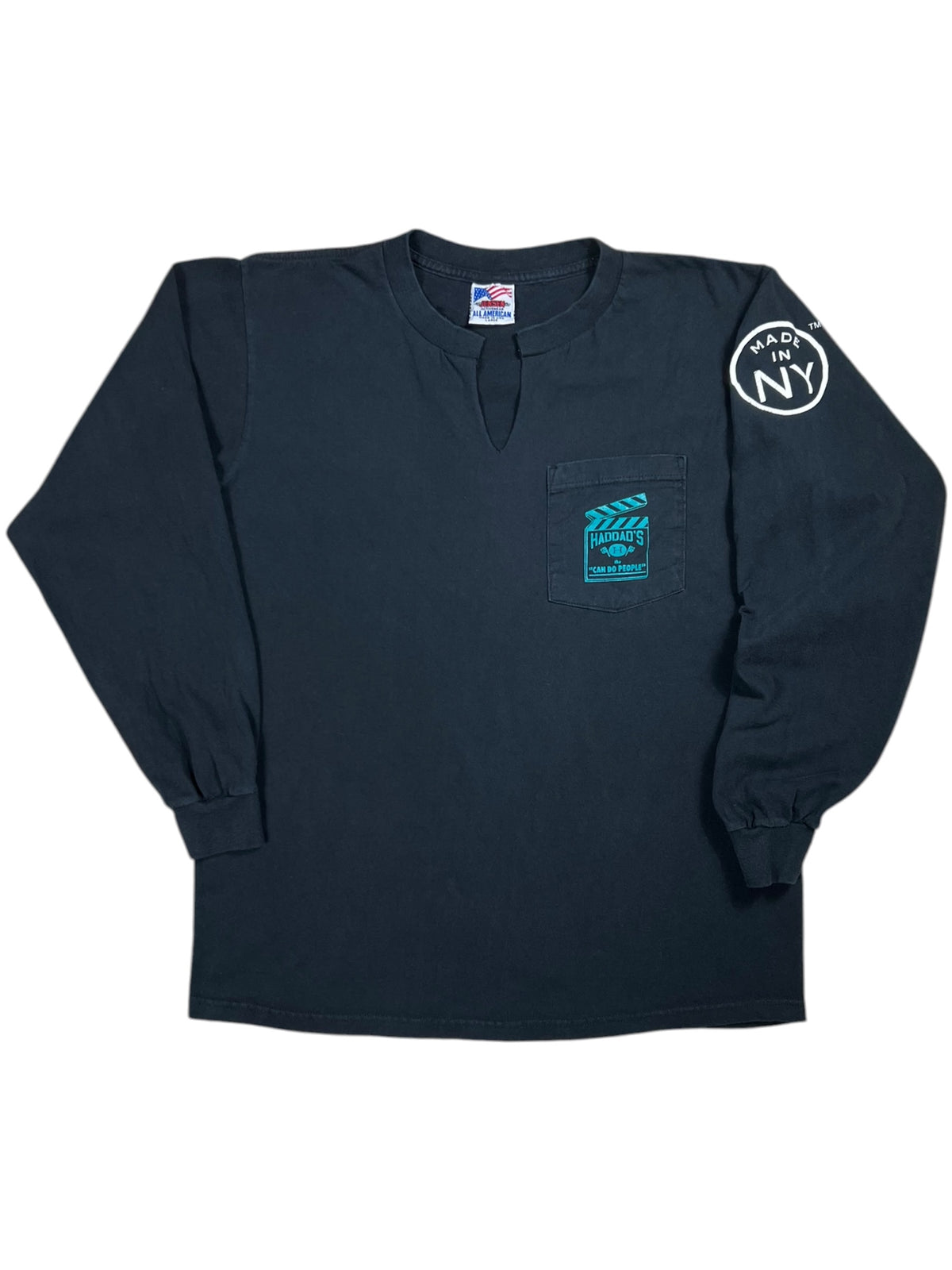 Vintage 2007 Sex and the City The Movie New York City faded long sleeve shirt (L)