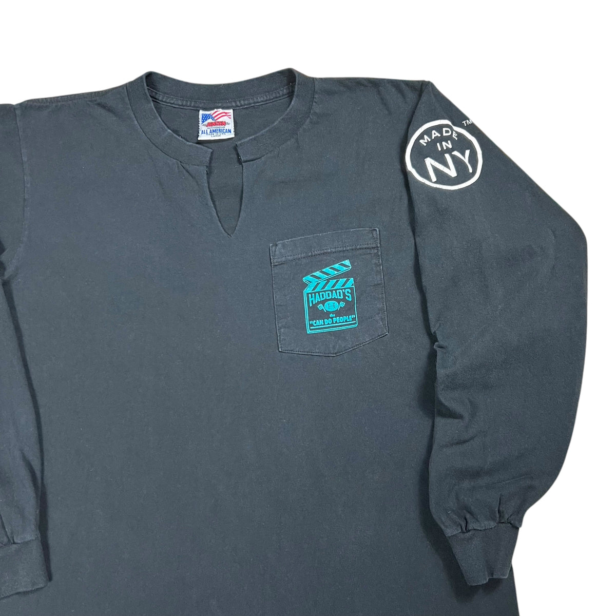 Vintage 2007 Sex and the City The Movie New York City faded long sleeve shirt (L)