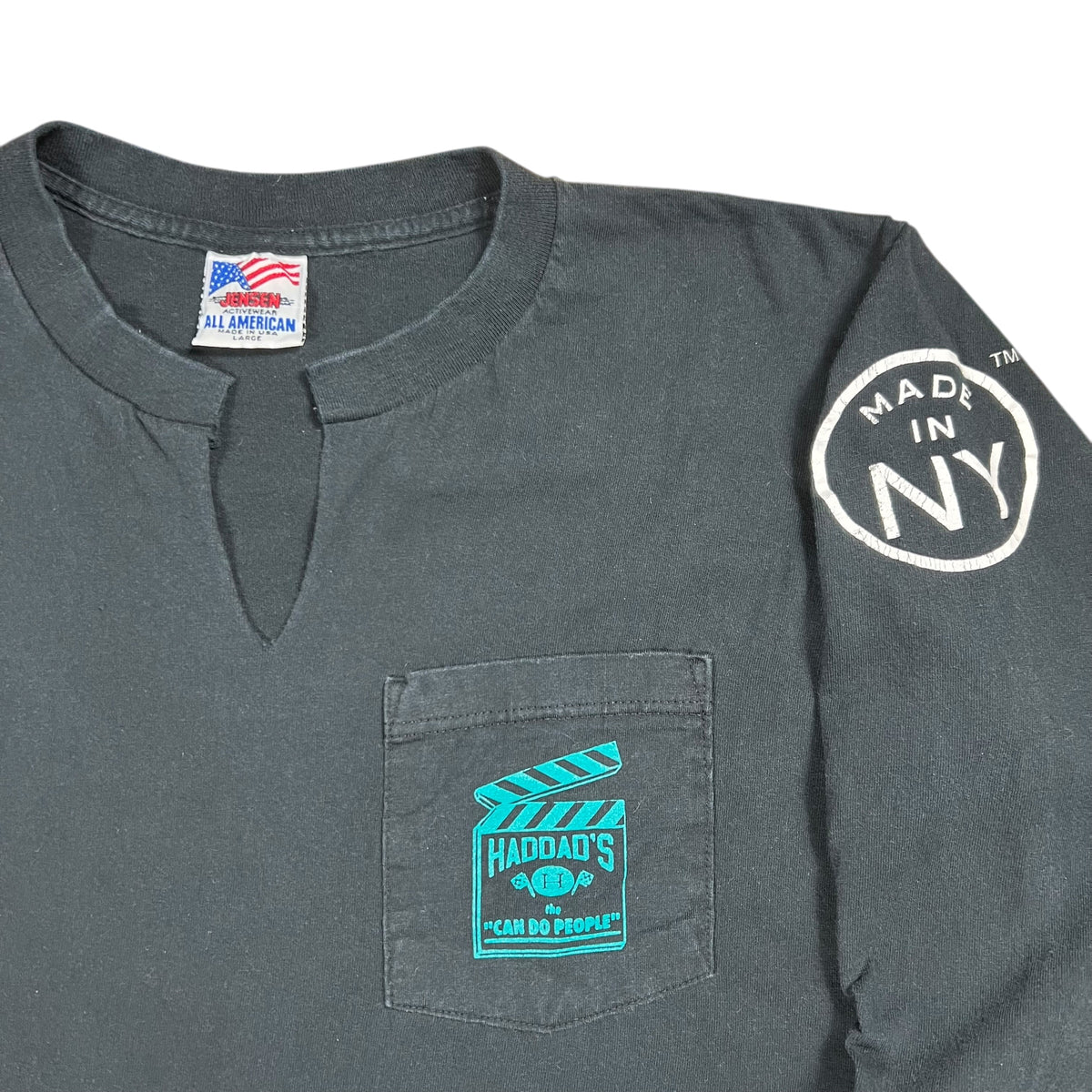 Vintage 2007 Sex and the City The Movie New York City faded long sleeve shirt (L)