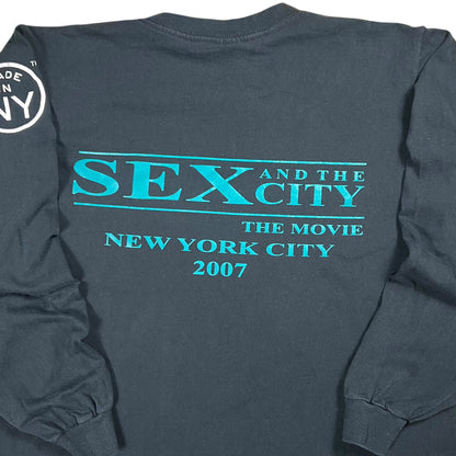 Vintage 2007 Sex and the City The Movie New York City faded long sleeve shirt (L)