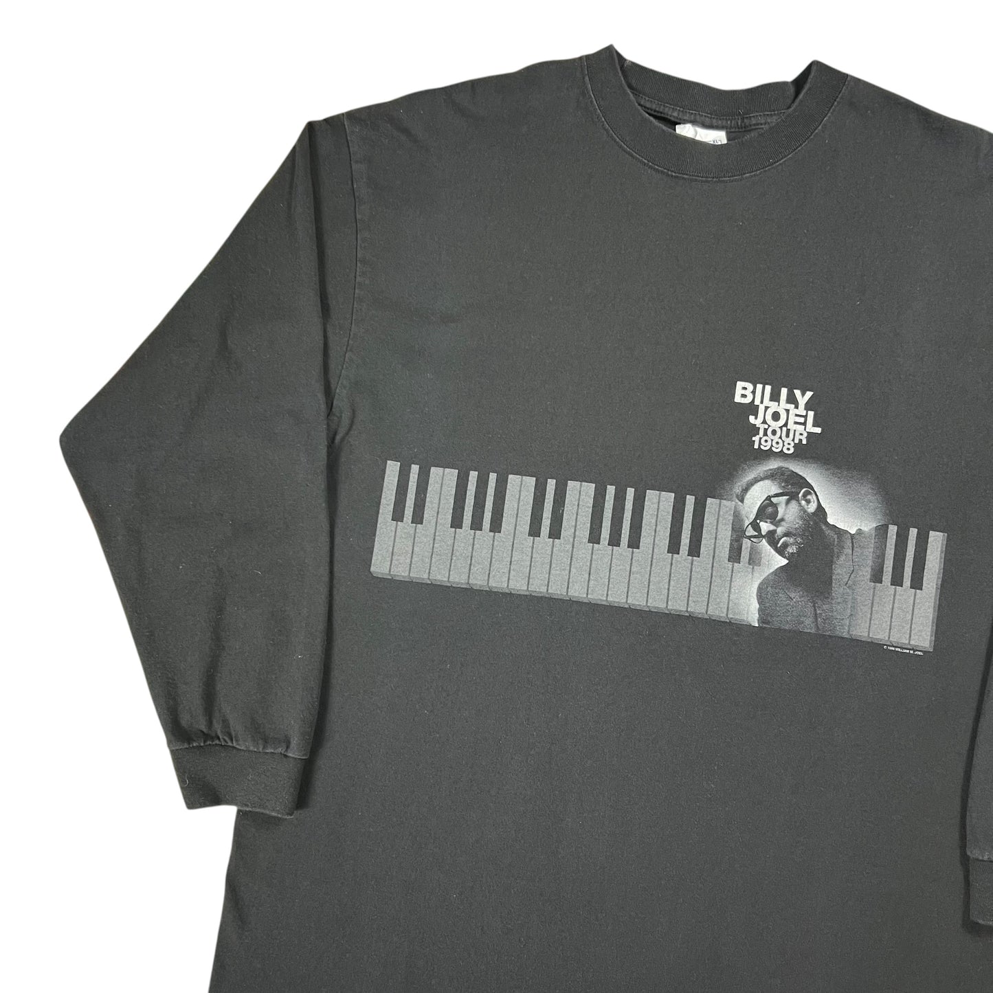Vintage 1998 Billy Joel Piano Man long sleeve band tee (XL)