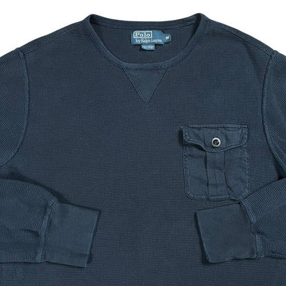 Vintage Y2K Polo Ralph Lauren pocket thermal long sleeve (M)