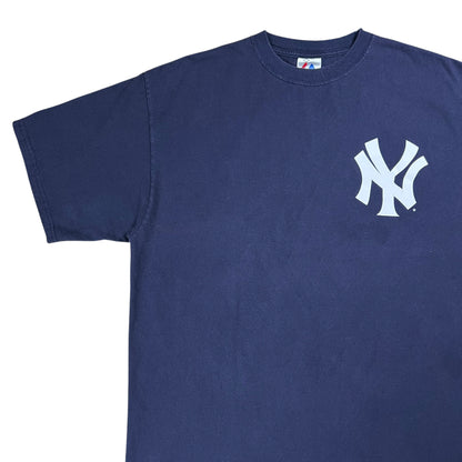 Vintage Y2K Majestic New York Yankees Derek Jeter jersey tee (XXL)