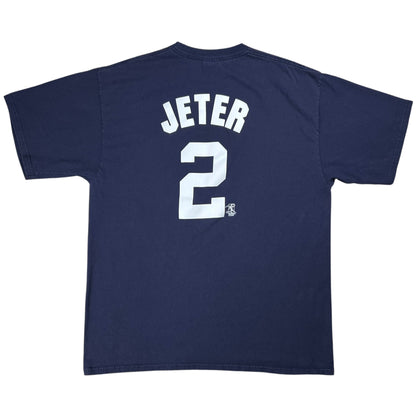 Vintage Y2K Majestic New York Yankees Derek Jeter jersey tee (XXL)
