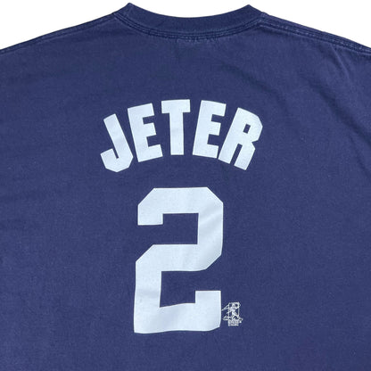 Vintage Y2K Majestic New York Yankees Derek Jeter jersey tee (XXL)