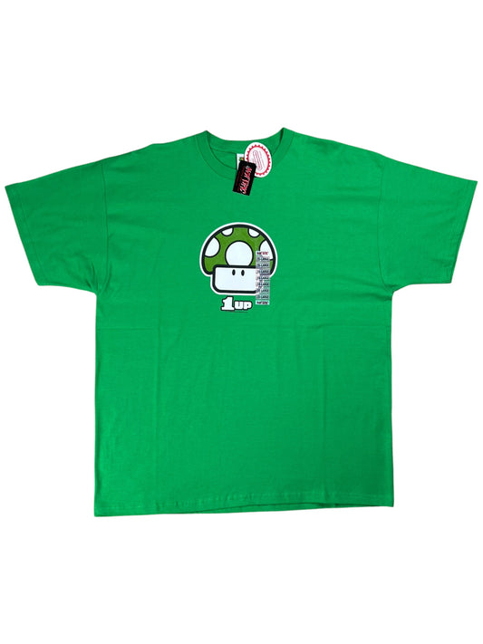 Vintage 2003 Nintendo Super Mario Bros 1 up mushroom tee (XXL) DS NWT